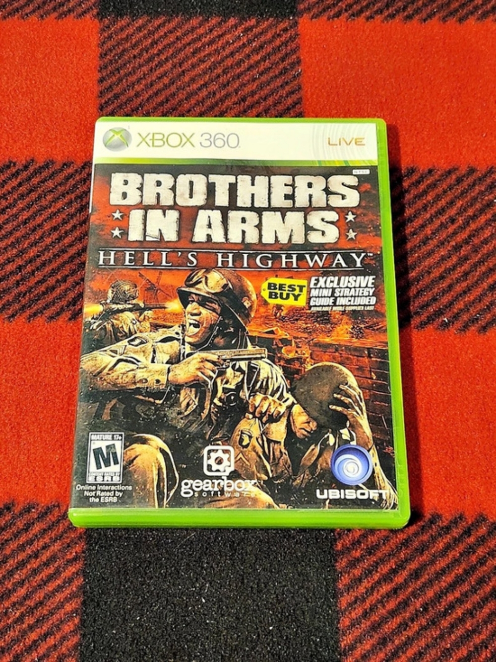 Brothers in Arms: Hell's Highway - Microsoft Xbox 360, Complete W/ Manual,2008
